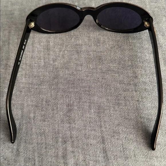 Authentic Vintage Gucci Sunglasses GG 2413/N/S 5NR Brown on Black Oval 52 mm - Picture 7 of 10